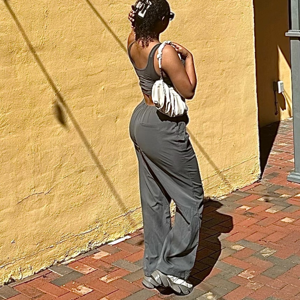 Gray SHEIN pants (no string)